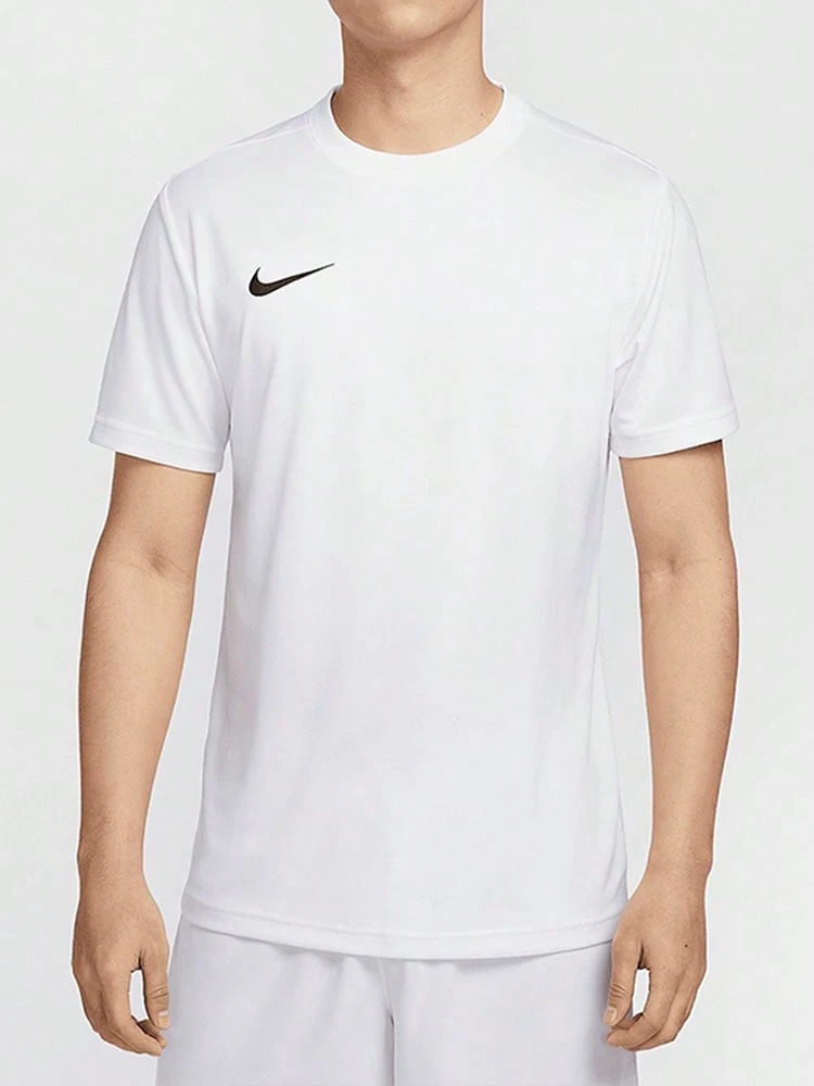 Nike Dri-Fit SS25 ParkVII Versatile Stylish Comfortable Short-Sleeve Sweat-Wicking Quick-Dry T-Shirt Men's White - White - View 1