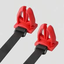1pc/2pcs/4pcs Set Fishing Rod Holder, Multi-Functional Bridge Fishing Boat Fishing Railing Rod Protector, Wall-Mounted Garage Fishing Rod Storage Rack, Equipped With Adjustable Straps, Portable Design, Soft Material Cushioning Reduces Rod Damage, Perfect For Quick Installation On Bridges And Boats, Multiple Color Options - Multicolor - View 3
