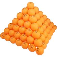 Bote con 60 Pelotas de Ping‑Pong Naranjas, Pelotas de Tenis de Mesa Resistentes para Entrenamiento Diario, Juegos Familiares y Actividades Recreativas - Naranja - Ver 8