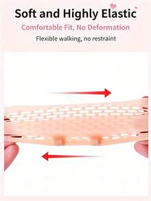 2 Pairs Soft Gel Forefoot Pads, Unisex, Reusable Breathable Sleeve-Style Forefoot Pads, Pain Relief (Beige, One Size) Silicone Foot Pads, Comfortable Fit, Metatarsal Support Pads - Multiple Styles - View 6