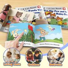 Children's Learning Reading Story Books, English Graded Reading Picture Books, Suitable For Beginning Readers, Simple Vocabulary, Short Sentences And Interesting Illustrations, Used For Preschool Kindergarten Home Learning Reading Comprehension And Vocabulary Practice - Children's Picture Books - View 6