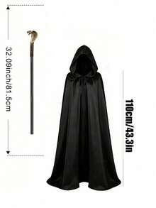 1pc Spooktacular Creations Cobra Snake Eye Scepter, Pharaoh's Wand, Wizard Staff, Costume Accessory, Egyptian Style, Halloween, Cosplay, Stage Performance - Multicolor - View 20