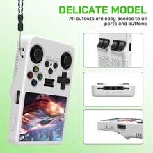 Color Silicone Case For R36S Handheld Game Console Silicone Protective Cover Anti-Scratch Storage Box Soft Shell - View 8