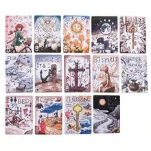Simple Primitive Lenormand Tabletop Game 44-Piece Tarot Card Deck For Divination And Fortune Telling - Multicolor - View 5