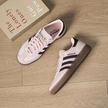 Adidas Women's Handball Spezial W German Army Trainer Sneakers - Pink/Black - View 4