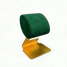 Modern Non-Slip Aluminum Base Velvet Jewelry Display Stand, Watch & Bracelet Display Prop, Suitable For Boutique Counter, Live Streaming, Photography, Perfect Gift Choice - Same Style, Multiple Colors - View 8