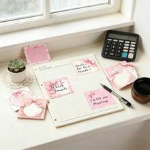 Cute Bow Stickers, Casual Adorable Self-Adhesive Sticky Notes, Suitable For Home, School And Office Gifts For Women - one-size - View 9