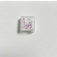 INS Gradient Purple Butterfly Glitter Charger Protective Case, Compatible With 20W Butterfly 17/15/13 High-Aesthetic Data Cable 16 Pro Max Protection Set 12. - 20W Gradient Purple Butterfly - View 4