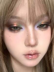GIRLCULT Palet Eyeshadow Hallucination 57 Sunset, Tekstur Bubuk Halus, Sangat Mudah Dibaurkan, Pigmen Kaya, Aplikasi Halus, Warna Serbaguna, Perlengkapan Makeup Sehari-hari, HADIAH, 8g/0.28oz - #57 Matahari Terbenam - View 4