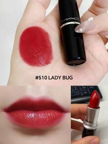 MAC LUSTREGLASS LIPSTICK-#510 LADY BUG -NET WT. 0.10-0Z/3g - #510 LADY BUG-3g - View 8