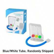 Breathing Trainer Lung Function Improvement Trainer Spirometer Breathing Exercise Device Measurement Tool - Multicolor - View 8