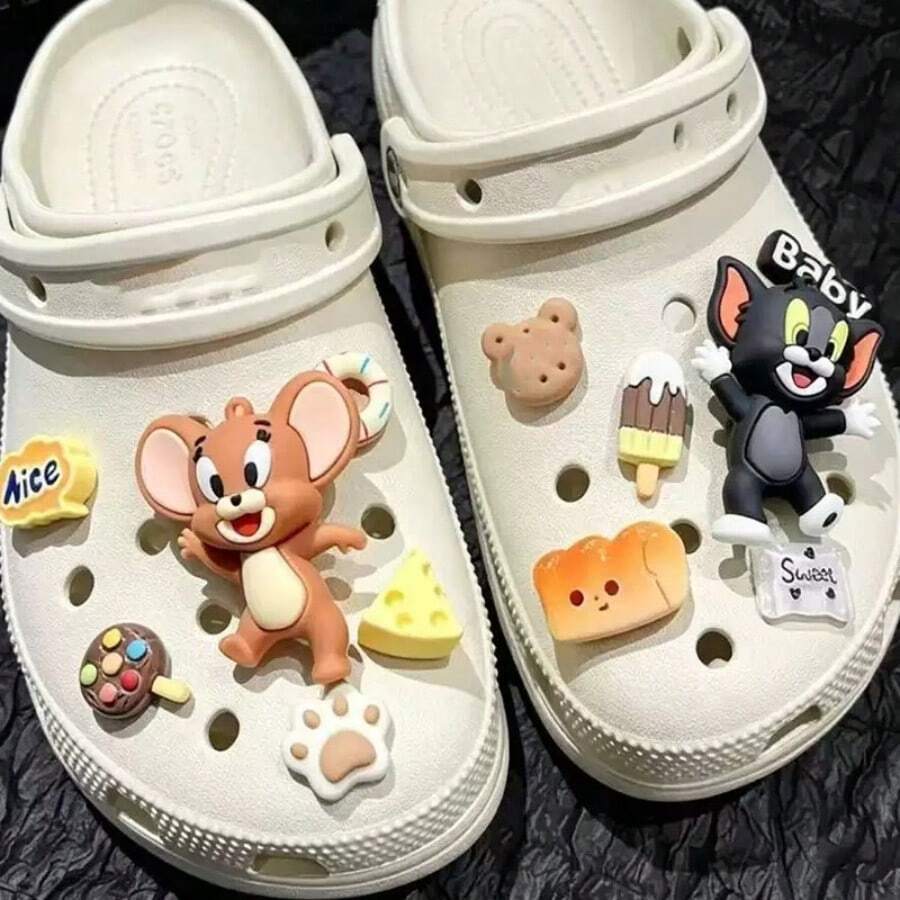Shoe Charms PVC Cartoon Characters DIY Decorations Wholesale - Multicolor - View 1