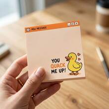 Funny Duck Sticky Notes 4 Packs, 3x3 Inch Sassy Retro Computer Memo Pads, 50 Sheets/Pad. Humorous Desk Accessories And Office Supplies Gift For Coworkers, Friends, Adults. - one-size - View 4