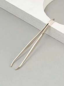 Tweezers Suitable For Daily Use, Can Be Given As A Gift To Friends - Gold - View 5