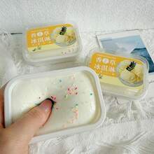 Simulation Ice Cream Box Cake Squishy Toy, Soft Squeeze Fidget Toy, Stress Relief Decompression Sensory Toy, Cute Food‑Shaped Toy For Entertainment & Collection - Multicolor - View 13