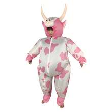 Kostum Tiup Sapi Kartun Berbintik Lucu untuk Dewasa, Kostum Maskot Tiup Lucu untuk Halloween, Kegiatan Team Building, Pertemuan Tahunan, Pesta, Cosplay, Kostum Pesta, Pertunjukan, dan Pesta Kostum. - MultiWarna - View 6