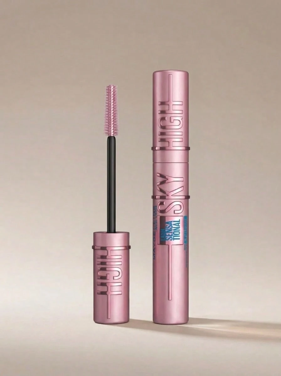 Maybelline مايبيلين ماسكارا سكاي هاي ماسكرا مقاوم للماء أسود 6 ملل - Very Black - مشاهدة 1