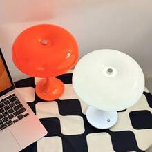 1pc Unique Dual-Color Mushroom Shaped Desk Lamp With USB Charging, Adjustable Color Temperature & Brightness, Touch Control, Suitable For Bedroom, Dining Room And Other Occasions As Bedside Decor Lighting - Multicolor - View 1