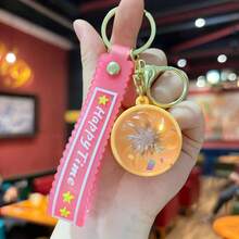 Hasbro Cute Crystal Transparent Dumpling Stress Relief Keychain, Student Backpack Charm - One Size - View 6