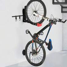 Bike Wall Mount Steel Swivel Rotating Rack Garage Storage Hook For MTB Road Electric Bike - Black - View 3