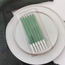 6pcs Premium Green Straight Candles, Birthday Party Cake Decor Candle, High Quality Suitable For Birthday, Party, Wedding, Holiday Gifts Graduation - Multicolor - View 12