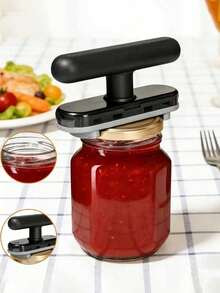 Adjustable Multi-Function Bottle And Jar Opener – Easy-Grip Manual Kitchen Tool, Made Of ABS Material, No Power Required, Perfect For Parties And Daily Use, Kitchen Can Opener - Multicolor - View 2