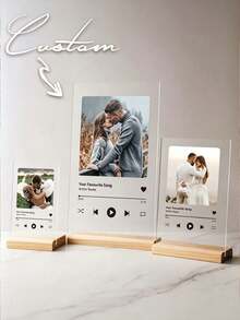 Customized Photo Frame, Suitable For Newlyweds, Personalized Family Photo Frame, Perfect Gift For Friends And Sisters, Suitable For Birthday And Graduation - Multicolor - View 8