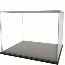 1pc Acrylic Display Box, Plastic Assembly, Dust-Proof Display Case, Matte Base, Suitable For Displaying Figurines, Collectibles, Statues, Models, Etc. - 1PC - View 7