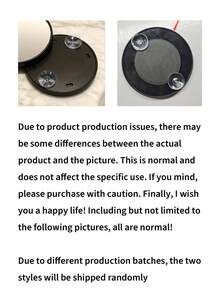 1pc Magnifying Makeup Mirror - Acne & Blackhead Removal Beauty Tool (Suction Cup Magnifier) 85X High Definition Magnifying Mirror | Portable Black Round Wall Mounted Mirror With Dual Suction Cups, Compact Design, Suitable For Women's Makeup And Grooming - Multicolor - View 10
