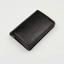 Men's Ultra-Thin RFID Wallet, Ultra-Thin Coin Wallet Card Holder, Aluminum Alloy Side Push Card Holder, ID Card And Driver's License Clip Suitable For - Multicolor - View 13
