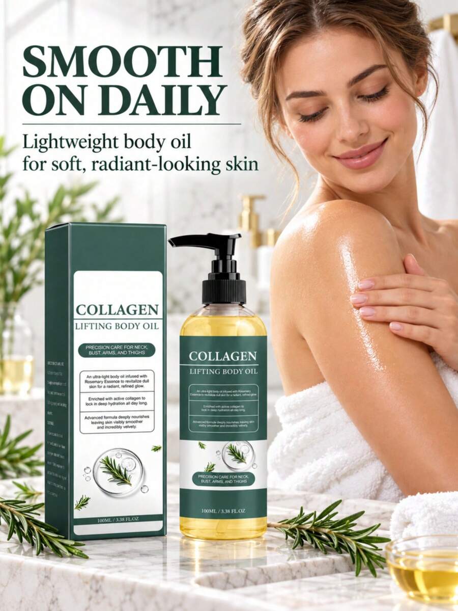 100ml Moisturizing Body Oil, Soft, Hydrated, Radiant, Lightweight, Skin-Friendly, Easily Absorbed, Daily Skin Care Body Oil - Multi Scents - View 1