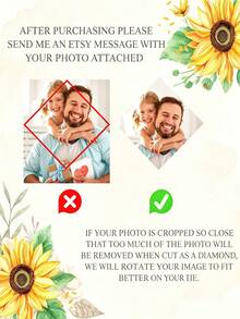 Personalized Photo Tie Patch (Pattern Only) - Fashionable Black Tie, Customizable Image,Custom Photo Patch For Ties,Ideal Business Gift For Wedding Anniversary And For Men, Husbands Or Fathers. - Multicolor - View 8