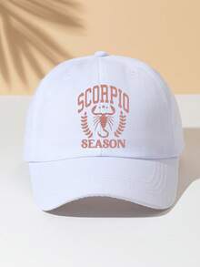 1 buah Topi Baseball Klasik Unisex - Cetakan Grafis "SEASONSCORRIO Scorpio" - Pilihan Multi-Warna - Bahan Lembut, Topi yang Dapat Diatur, Cocok untuk Suvenir Zodiak, Hadiah untuk Keluarga dan Teman - Topi bisbol - View 16