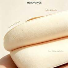 HERORANGE Baking Series Cushion Puff, Unique Cookie Shape, Wet‑Dry Dual‑Use, Minimizes Powder Waste, Soft Comfortable Sponge For Foundation And Setting Powder Makeup - Multicolor - View 10