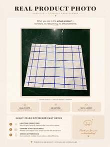 1 buah Karpet Dekoratif Beludru Persegi Panjang Minimalis Motif Kotak Biru Anti Selip yang Dapat Dicuci, Bagian Bawah Anti Selip dengan Permukaan Halus, Alas Beige dengan Garis Persegi Biru Gaya Gambar Tangan, Pola Geometris Minimalis yang Segar, Gaya Rumah Modern Serbaguna, Cocok untuk Area Sofa Ruang Tamu, Kamar Tidur, Ruang Berjemur, Sudut Baca, Palet Warna Lembut dengan Mudah Menciptakan Suasana Rumah yang Bersih dan Menyegarkan, Karpet, Permadani, Permadani Ruang Tamu, Karpet Kamar Tidur, Permadani Beludru, Permadani Geometris, Tikar Motif Kotak, Dekorasi Rumah Minimalis, Dekorasi Ruangan Estetis - MultiWarna - View 5