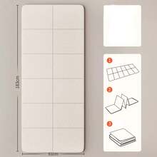 TPE Foldable Yoga Mat Portable Fitness Mat Travel Home Non-Slip Floor Mat 183*61*6mm Suitable For Pilates, Workout, Home - Multicolor - View 7