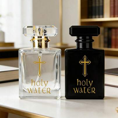 Botella rociadora reutilizable de 1.69 oz, botella rociadora de cosméticos recargable con patrón dorado dinámico, bomba dispensadora de perfume, herramienta portátil de recarga de perfume, adecuada como regalo del Día de San Valentín, regalo de cita, regalo de cumpleaños y suministros de viaje