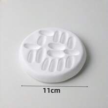 French Vintage Style Handmade Plaster Ring Holder Tray Ins Blogger Jewelry Storage Decorative Ring Dish Ring Slot Display Stand - Multicolor - View 8