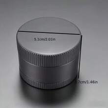 Polka Dot Art Pattern 4-Layer Manual Plastic & Metal Grinder, 51mm Herb Grinder, Detachable & Washable, Premium Home Kitchen Gift - View 10