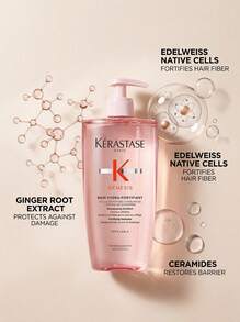 Kérastase Genesis Bain Hydra Fortifiant Shampoo 500 Ml - Multicolor - View 2
