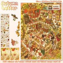 New, Upgraded Craftsmanship, 3D Visual Effect Scene Stickers, Immersive Handmade Collage, Adult Handmade Stickers, Miniature Landscape Stickers, Characters/Animals/Plants/Houses, Unlock Creative Moments, Playable And Collectible 3D Landscape Treasures! - Multicolor - View 12