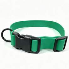 Pet Waterproof PVC Collar - Adjustable Size, Colorful Cat & Dog Collar - Soft & Comfortable, Suitable For Medium To Large Pets, Compatible With Various Leashes - Multicolor - View 17