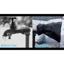 5/3/2/1pc Outdoor Faucet Anti-Freeze Cover, With Flame Retardant And Anti-Freeze Protection - 420D Oxford Fabric, Black, Reusable Faucet Protector, Suitable For Yard, Garden, Winter Insulation, Classic Style, Durable And Easy To Install - Faucet Cover - View 8