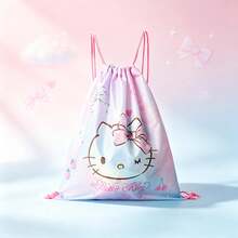 Mesuca Printed Drawstring Bag, Portable One Shoulder Storage Bag, Thanksgiving, Christmas, New Year Holiday Gift Bag, Fashionable Multi-Functional Storage Bag, Suitable For Party, Shopping, Travel, Holiday Decoration Items - Multicolor - View 9