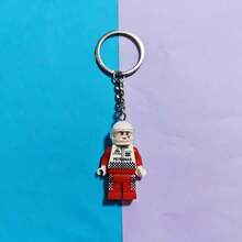 DOBBLE 1pc Exquisite Handmade 3D Racer Magnetic Keychains, Y2K Millennium Style Bow Key Rings, Backpack Pendants, Couple Keychain Gifts - Multicolor - View 6