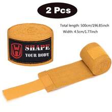 2pcs 3 Meters/5m Boxing Hand Wraps Muay Thai Adult Men Women Combat Sports Hand Bandages Cotton Hand Wrap Cloth - Multicolor - View 15