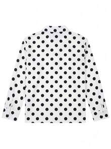 Atasan Wanita Lengan Panjang Leher Bulat Slim Fit, Motif Zebra, Kaos Crop Slim Fit Elastis - Putih - View 4