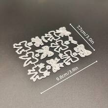 1pc Christmas Creative Multi-Style Metal Cutting Dies, Suitable For Scrapbooking, Embossing Template Making, And Handmade Greeting Cards And Christmas Gift Cards - Christmas - View 6