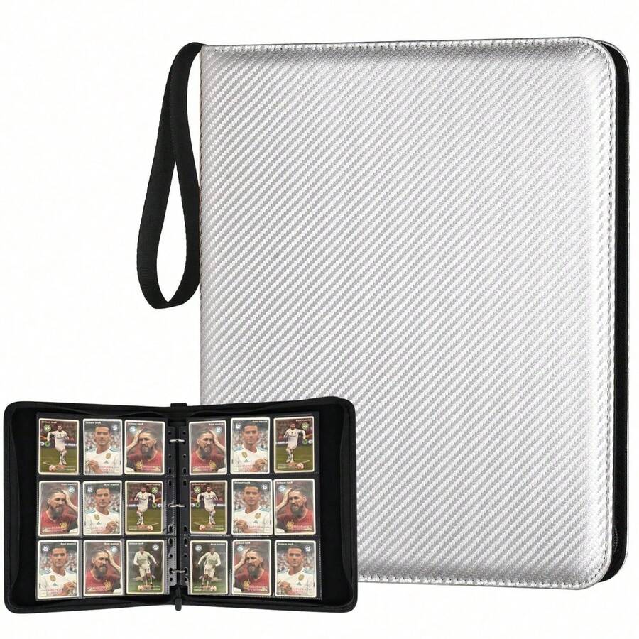Collectible Trading Card Albums, Cases & Sleeves - Silver - View 1