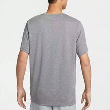 Nike Dri-Fit Logo Crew Neck Quick-Dry Comfortable Casual Short Sleeve T-Shirt Men's Carbon Grey - Grey - View 2